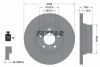 Диск гальмівний BMW X5(E53) "R D=324mm "01>> TEXTAR 92146303 (фото 1)