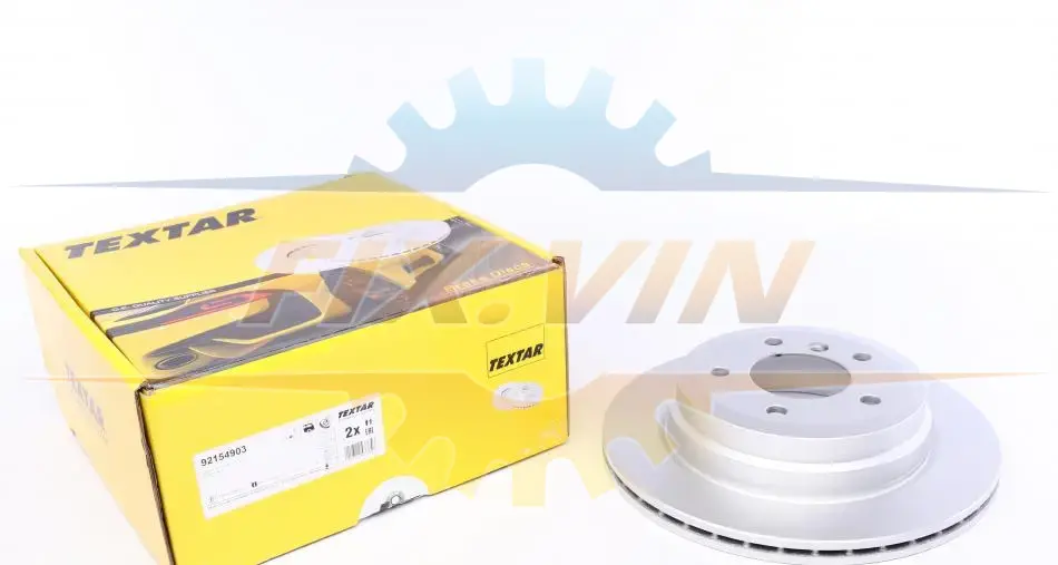 Диск гальмівний BMW 1(E81,E87)/3(E90,E91)/X1(E84) \'\'R D=300mm \'\'05-15 TEXTAR 92154903 (фото 1)