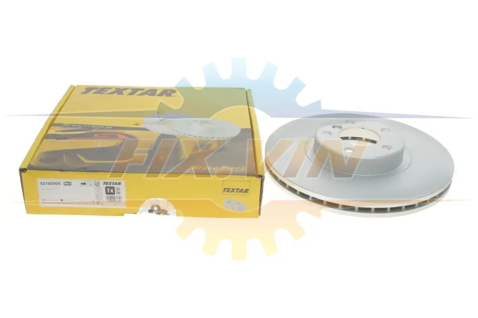Диск гальмівний BMW X5(E70,F15)/X6(E71,F16) "F D=348mm "07>> TEXTAR 92160905 (фото 1)
