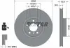 Диск гальмівний BMW X5(E70,F15)/X6(E71,F16) "F D=348mm "07>> TEXTAR 92160905 (фото 2)