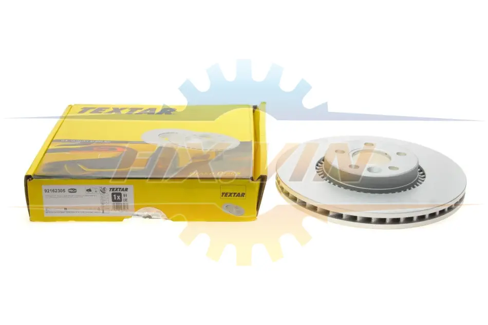 Диск гальмівний (передній) Ford Galaxy/S-max/ Volvo S80/V60/V70 06- (316x28) PRO+ TEXTAR 92162305 (фото 1)