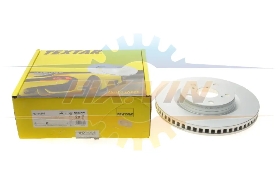 Диск гальмівний TOYOTA/LEXUS ES/Camry/Matrix/Rav4 "F D=296mm "05>> TEXTAR 92168803 (фото 1)