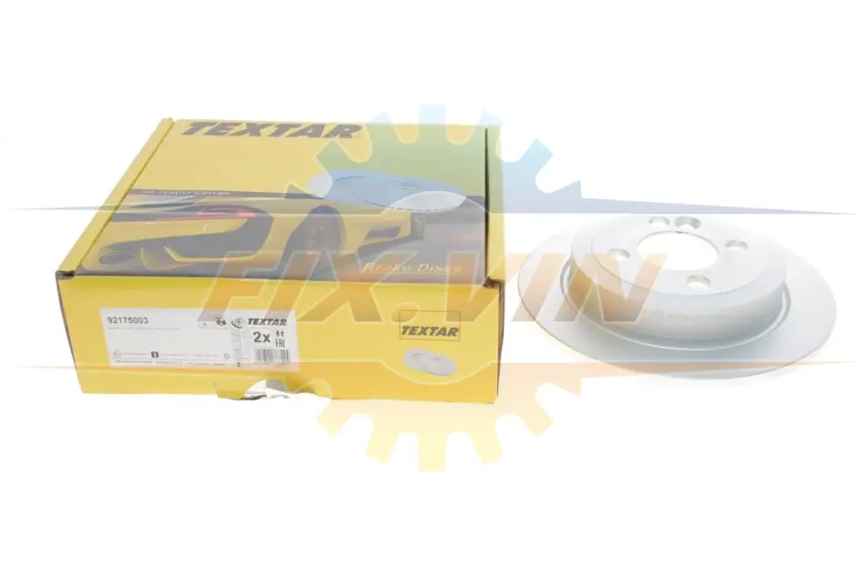 Диск гальмівний MINI Mini(R50,R57) "R D=259mm "01-15 TEXTAR 92175003 (фото 1)
