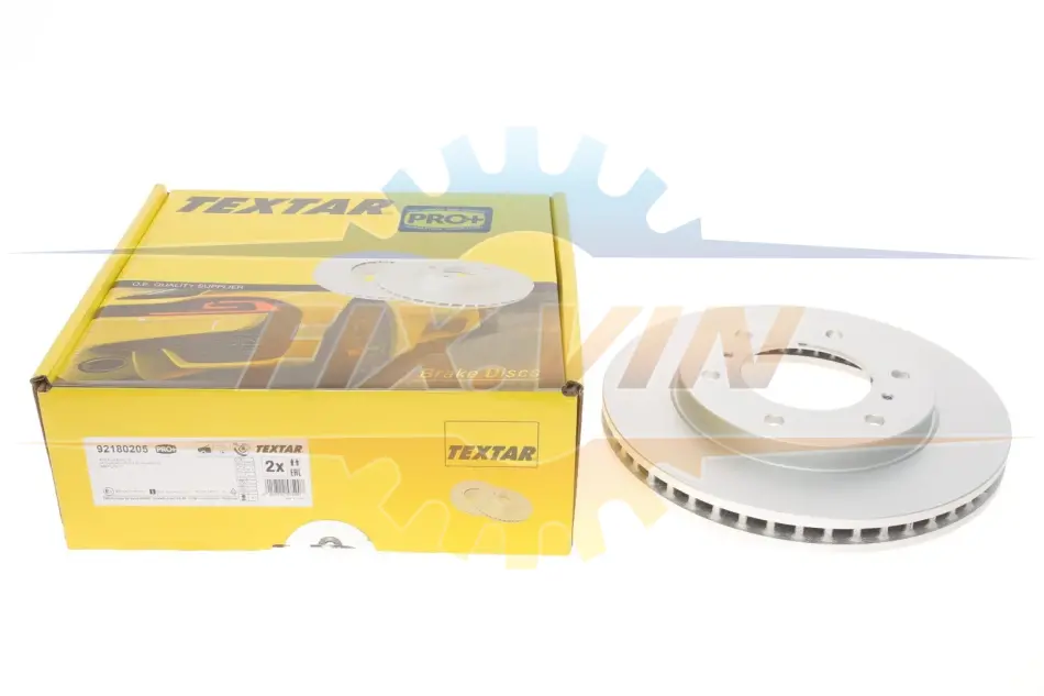 Диск гальмівний MITSUBISHI L200 "F D=294mm "04>> TEXTAR 92180205 (фото 1)