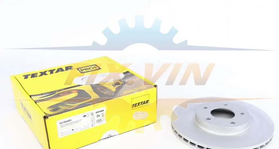 Диск гальмівний CITROEN/MITSUBISHI/PEUGEOT C4/ASX/4008 "F D=294mm "12>> TEXTAR 92184405 (фото 1)