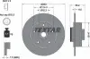 Диск гальмівний RENAULT Megane/Fluence "R "D=260mm "07>> TEXTAR 92195903 (фото 2)