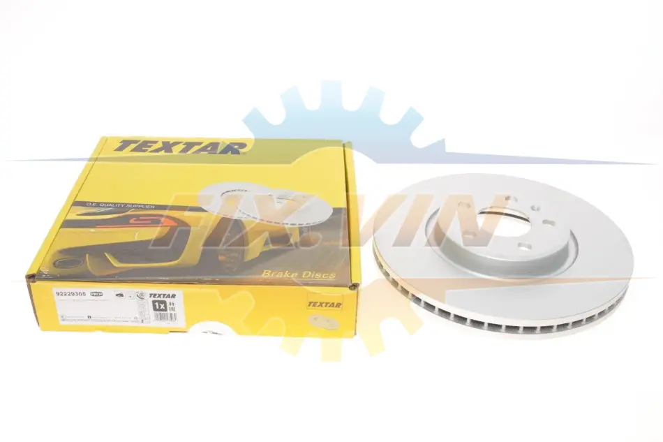 Диск гальмівний (передній) Audi A4/A6/A7/Q5 07- (320х30) PRO+ TEXTAR 92229305 (фото 1)
