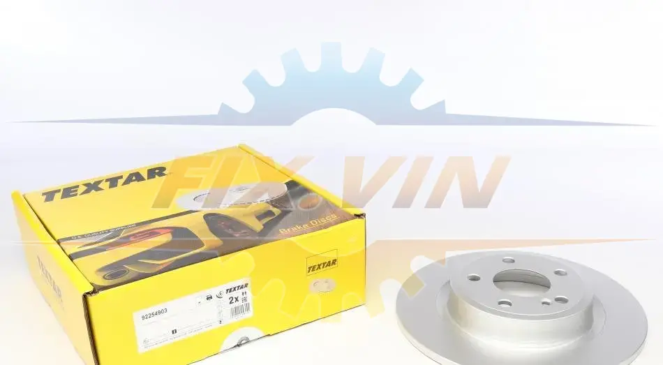 Диск гальмівний MERCEDES A(W176)/B(W246,W242)/CLA(C117)/GLA(X156) "R D=295mm "11>> TEXTAR 92254903 (фото 1)