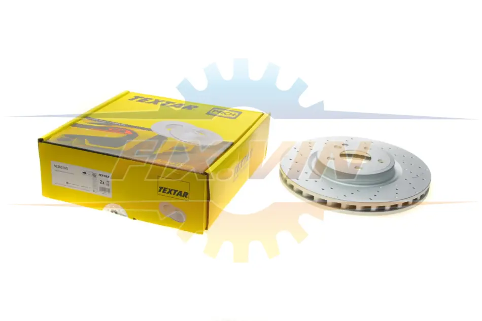 Диск гальмівний MERCEDES A(W176)/ B(W246)/GLA(X156) "F D=320mm "12>> TEXTAR 92262105 (фото 1)