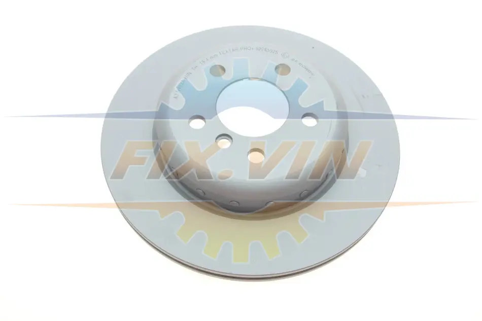 Диск гальмівний (задній) BMW 5 (F10/F11) 09- (330x20) PRO+ TEXTAR 92265925 (фото 1)