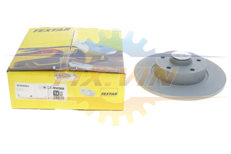 Диск гальмівний NISSAN/OPEL/RENAULT NV400/Movano B/Master "F "14>> TEXTAR 92268903 (фото 1)