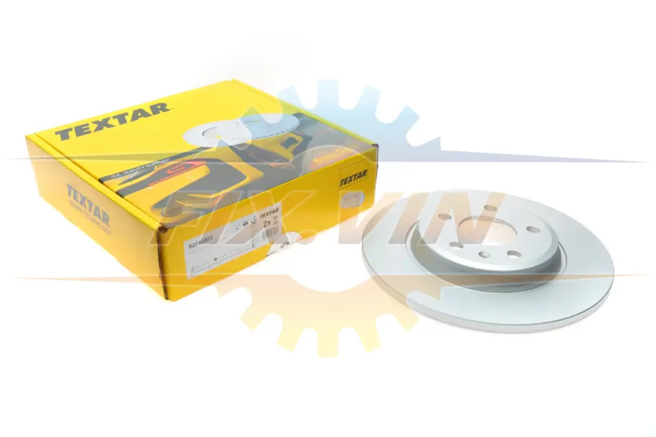 Диск гальмівний AUDI/VW A4/A6/A8/Q5 \'\'F D=318mm \'\'15>> TEXTAR 92282803 (фото 1)