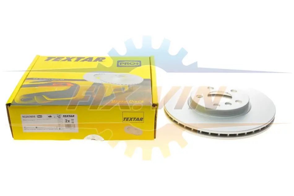 Диск гальмівний BMW/MINI 1(F40)/X1(F48)/Clubman "F D=307mm "14>> TEXTAR 92283605 (фото 1)