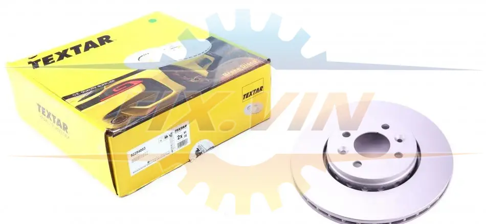 Диск гальмівний MERCEDES GLE(W166) "R D=345mm "11>> TEXTAR 92284003 (фото 1)