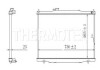 Радиатор, охлаждение двигателя THERMOTEC D7P019TT (фото 2)