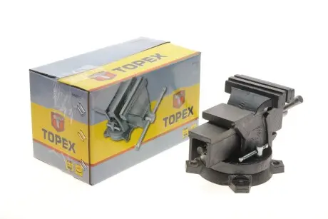 Тиски поворотні, 100 мм. (TOPEX) TOPEX GRUPA 07A210