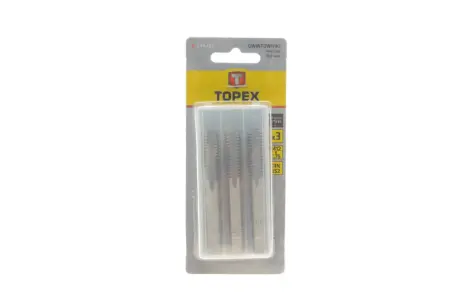 Набір інструментів для нарізки різьби (мітчики) M12x1.75 3 од. TOPEX GRUPA 14A212