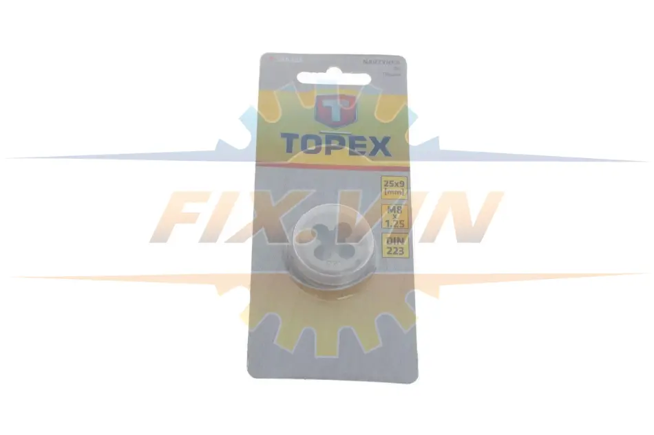 Інструмент для нарізки різьби (плашка) M8x1.25 TOPEX GRUPA 14A308 (фото 1)