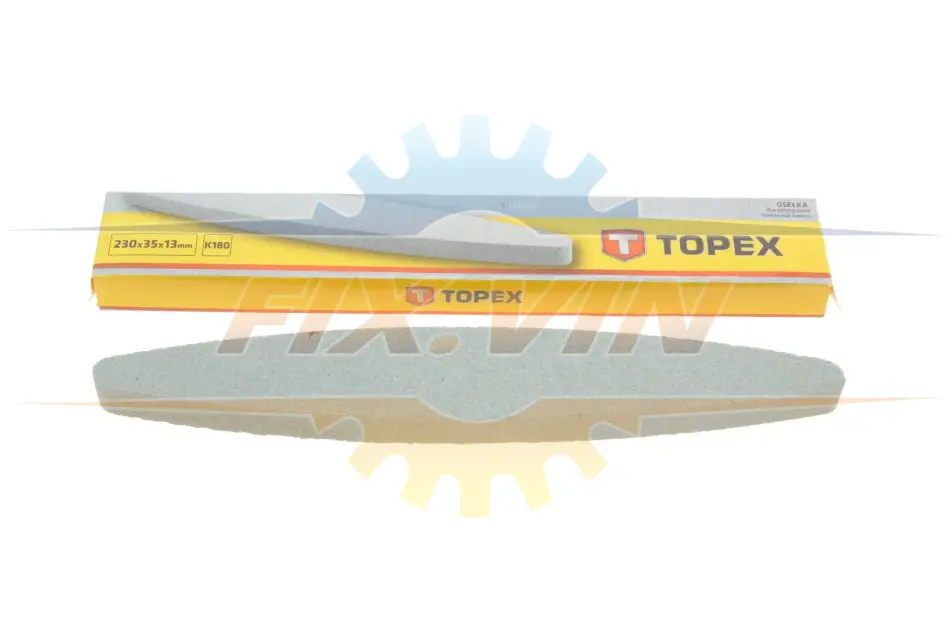 Брусок точильний "човник" 230 x 35 x 13 мм (TOPEX) TOPEX GRUPA 17B818 (фото 1)