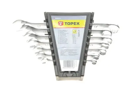 Гайкові ключі комбіновані, 6-17 мм, набір з 7 шт.(TOPEX) TOPEX GRUPA 35D379