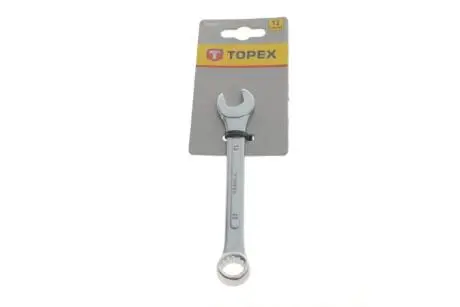 Ключ ріжково-накидний 12 мм L-140 мм TOPEX GRUPA 35D384