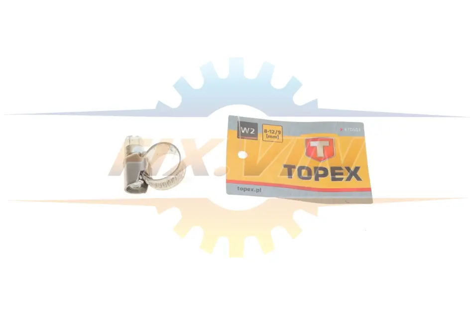 Хомут черв\'ячний 8-12/9 W2(TOPEX) TOPEX GRUPA 37D501 (фото 1)
