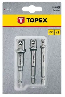 Перехідник, набір 3шт. (TOPEX) TOPEX GRUPA 38D151