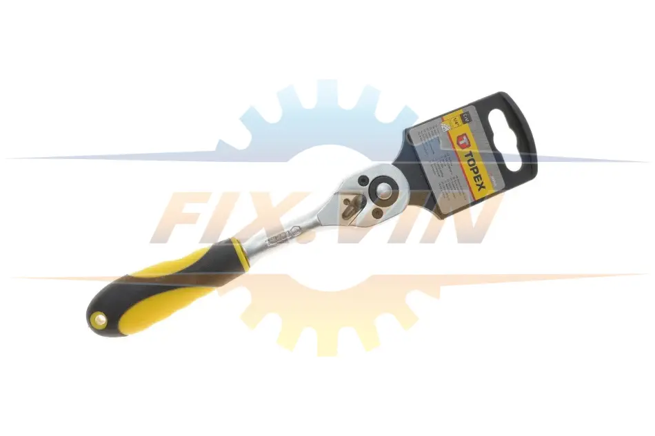 Тріскачка 1/4" 45 зубців 150 мм TOPEX GRUPA 38D501 (фото 1)