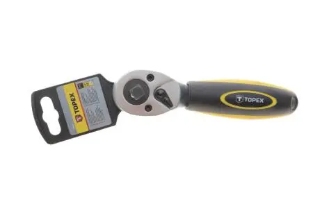 Тріскачка 1/2"-3/8" 72 зубця 175 мм TOPEX GRUPA 38D543