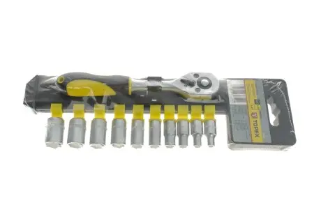Набір змінних головок 1/4", 11 шт.(TOPEX) TOPEX GRUPA 38D650