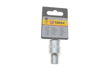 Головка торцева 1/2" 10 мм TOPEX GRUPA 38D710