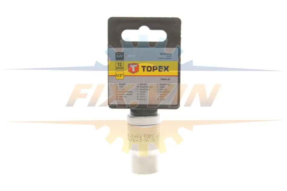 Головка торцева 1/2" 12 мм TOPEX GRUPA 38D712 (фото 1)