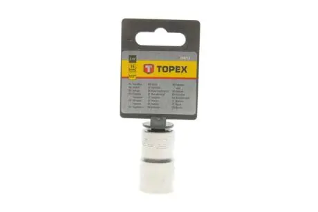 Головка торцева 1/2" 15 мм TOPEX GRUPA 38D715
