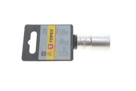 Головка торцева 1/2" 16 мм TOPEX GRUPA 38D716