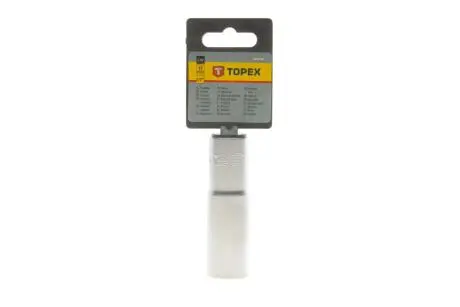 Головка торцева 1/2" 17 мм Long 76 мм TOPEX GRUPA 38D756