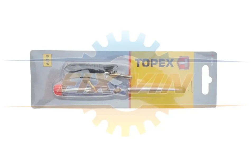 Індикатор напруги бортової мережі автомобіля 6-24, 140 мм (TOPEX) TOPEX GRUPA 39D082 (фото 1)