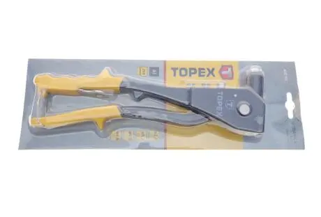 Заклепник для заклепок алюмінієвих (d=2.4/3.2/4.0/4.8mm) TOPEX GRUPA 43E701