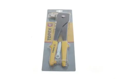 Заклепник для заклепок алюмінієвих (d=2.4/3.2/4.0/4.8mm) (2 позиції) TOPEX GRUPA 43E712
