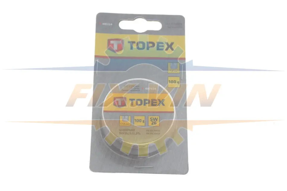 Припій олов\'яний (d=1.0mm) (100g) TOPEX GRUPA 44E514 (фото 1)