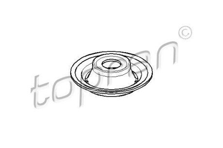 Тарелка пружины подвески TOPRAN / HANS PRIES 103 492