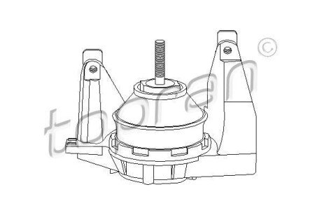 Подушка двигуна TOPRAN / HANS PRIES 103 730