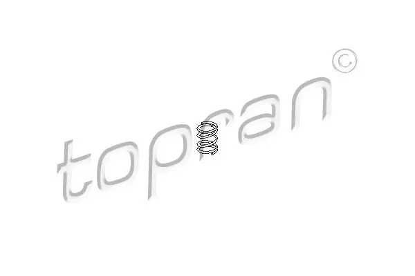 Елементи замка дверей TOPRAN / HANS PRIES 109725 (фото 1)