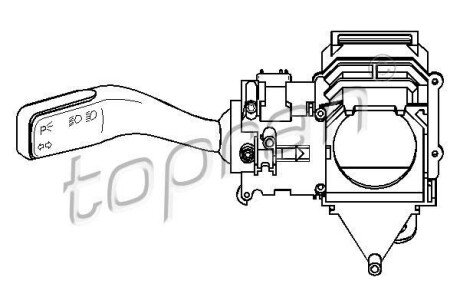 Перемикач свiтла i повороту TOPRAN / HANS PRIES 110 108