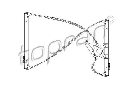 Склопідіймач TOPRAN / HANS PRIES 111697