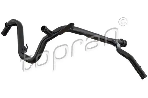 Патрубок радіатора SEAT TOLEDO II SKODA OCTAVIA I VW BORA, BORA I, GOLF IV, NEW BEETLE 1.8/2.0 01.98-12.13 TOPRAN / HANS PRIES 113687 (фото 1)