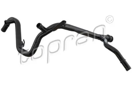 Патрубок радіатора SEAT TOLEDO II SKODA OCTAVIA I VW BORA, BORA I, GOLF IV, NEW BEETLE 1.8/2.0 01.98-12.13 TOPRAN / HANS PRIES 113687