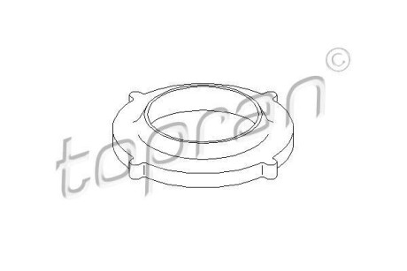 Проставка пружини передня TOPRAN / HANS PRIES 206042