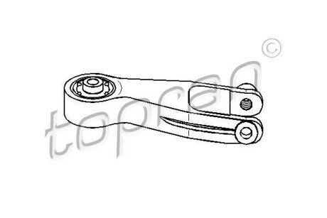Подушка двигуна TOPRAN / HANS PRIES 206 154