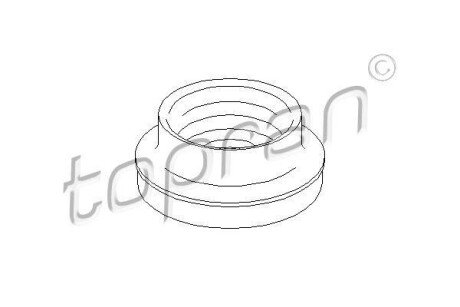 Пiдшипник опорний TOPRAN / HANS PRIES 401 326