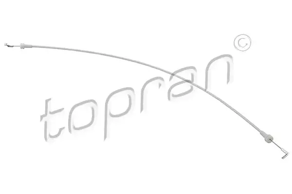 Трос, Механізм розблокування дверей TOPRAN / HANS PRIES 410264 (фото 1)